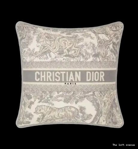 PILLOW THROW GREY CHRISTIAN 0618